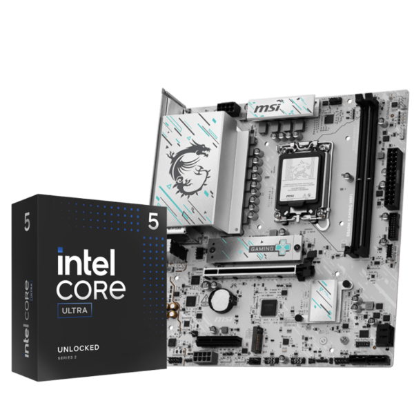 Intel Core Ultra 245K Processor and MSI B860M GAMING PLUS WIFI Motherboard Bundle