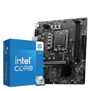 Intel Core i5-14600K Processor and MSI B760 ME DDR5 Motherboard Bundle