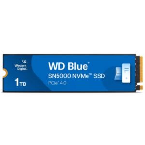 WD Blue SN5000 NVMe SSD 1TB – PCIe Gen4, 5000MB/s
