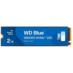 WD Blue SN5000 NVMe SSD 2TB – PCIe Gen4, 5000MB/s