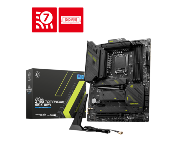MSI MAG Z790 TOMAHAWK MAX WIFI DDR5 ATX Motherboard for Intel 14th Gen Processors