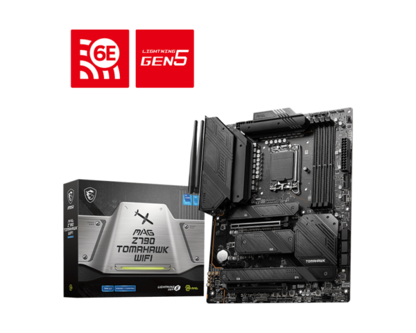 MSI MAG Z790 TOMAHAWK WIFI DDR5 ATX Motherboard for Intel 14th Gen Processors
