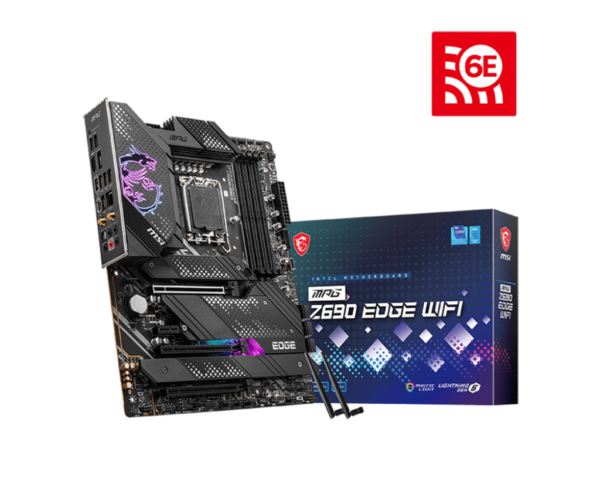 MSI MPG Z690 EDGE WIFI DDR5 ATX Motherboard for Intel 14th Gen Processors