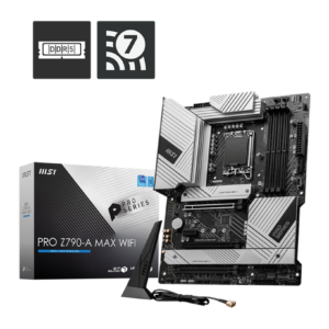 MSI PRO Z790-A MAX WIFI DDR5 Motherboard for Intel 14th, 13th, and 12th Gen Processors