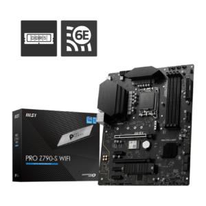 MSI PRO Z790-S WIFI DDR5 Motherboard for Intel 14th Gen Processors