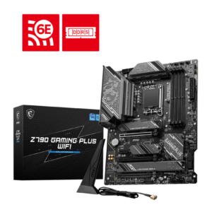 MSI Z790 GAMING PLUS WIFI DDR5 Motherboard for Intel 14th Gen Processors