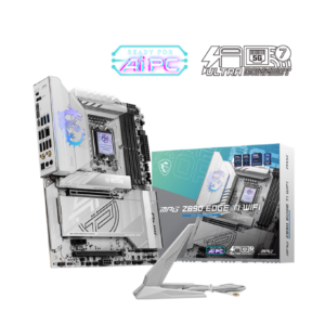 MSI MPG Z890 EDGE TI WIFI Motherboard – LGA1851, DDR5, PCIe 5.0, Wi-Fi 7
