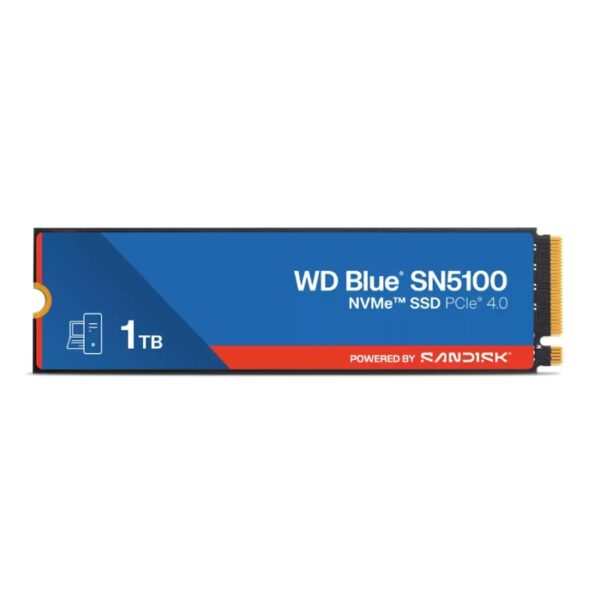 WD Blue SN5100 1TB NVMe SSD PCIe Gen 4.0 with 7100MB/s Speed