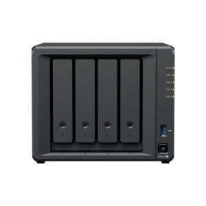 Synology DiskStation DS425+ 4-Bay NAS Front View with Status LEDs