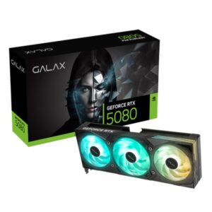 GALAX GeForce RTX 5080 EX Gamer 1-Click OC 16GB GDDR7 Graphics Card