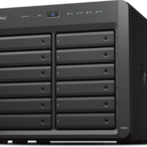 Synology DiskStation DS2422+ 12-Bay NAS Front View with Status LEDs