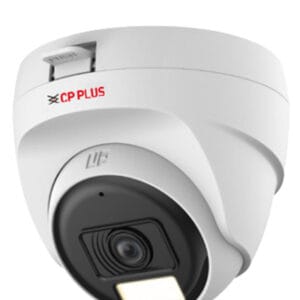 CP Plus 2.4MP Dual Light Dome CCTV Camera with Built-in Mic