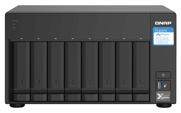 QNAP TS-832PX-4G 8-Bay NAS