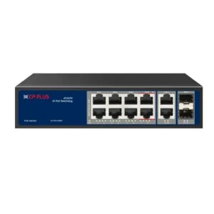 CP PLUS CP-ANW-GPU8G2F2-N12 8P POE SW