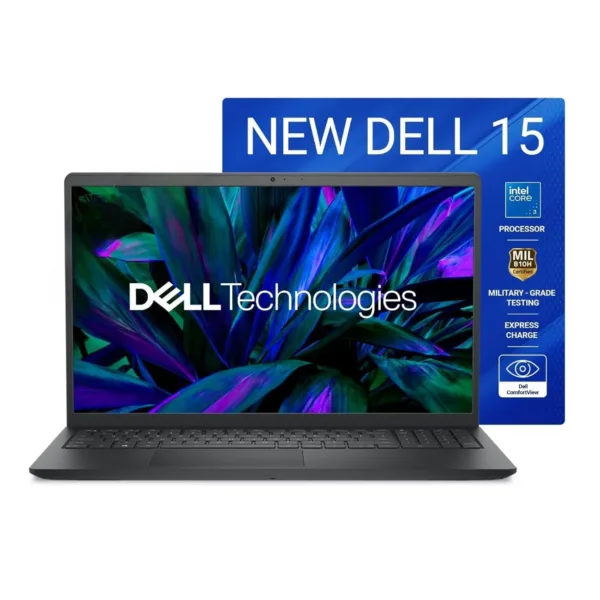 Dell 15-DC15250 Laptop (Intel Core 3 100, 8GB, 512GB SSD, 15.6", Win 11, Black)