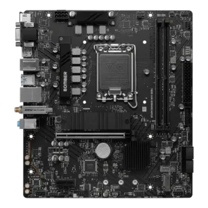 MSI B760M BOMBER WIFI DDR4 Motherboard (B760, LGA 1700, Micro-ATX)