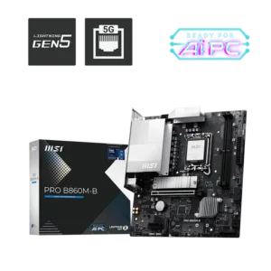 MSI PRO B860M-B Motherboard (B860, LGA 1851, Micro-ATX)