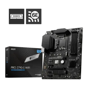 MSI PRO Z790-S WIFI Motherboard (Z790, LGA 1700, ATX)