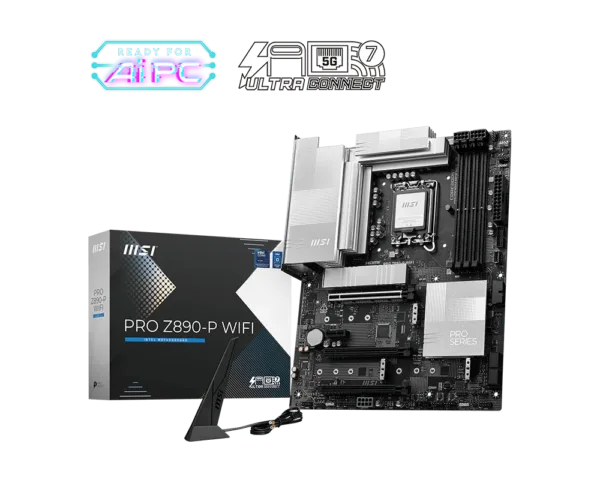 MSI PRO Z890-P WIFI Motherboard (Z890, LGA 1851, ATX)