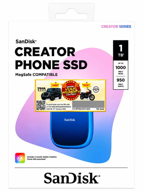 SanDisk E62C Creator Phone SSD